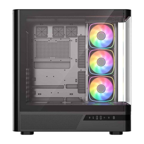 MODECOM MODECOM OBUDOWA VOLCANO AQ 200 ARGB MIDI CZARNA