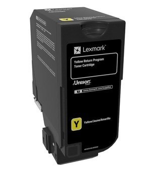 Lexmark Lexmark 74C20Y0 kaseta z tonerem 1 szt. Oryginalny Żółty