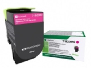 OKI Lexmark 71B20M0 kaseta z tonerem 1 szt. Oryginalny Purpurowy