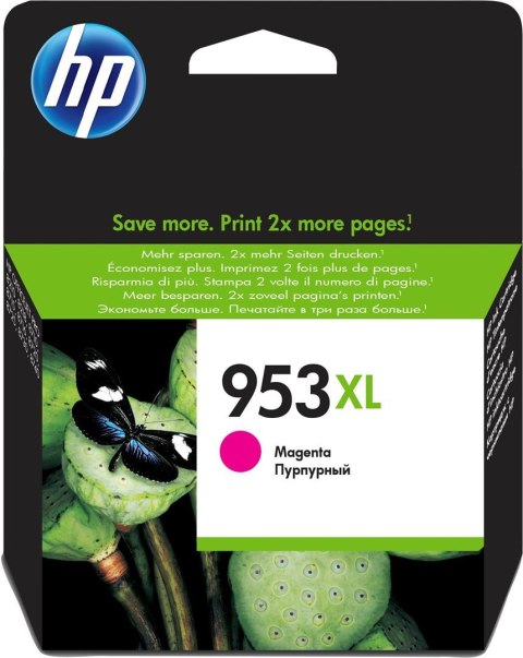 Hewlett-Packard Tusz HP czerwony HP 953XL, HP953XL=F6U17AE, 1600 str.