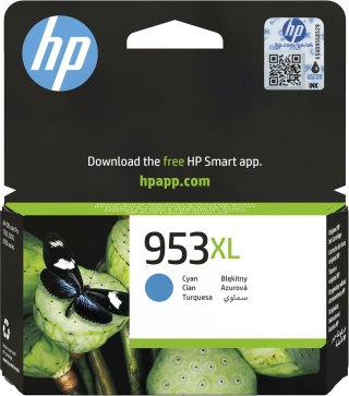 Hewlett-Packard Tusz HP niebieski HP 953XL, HP953XL=F6U16AE, 1600 str.,20 ml.