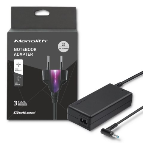 Qoltec Zasilacz Qoltec 50052.90W.HP do notebooka Compaq, HP (19,5 V; 4,62 A; 90W; 4.5 mm x 3 mm)