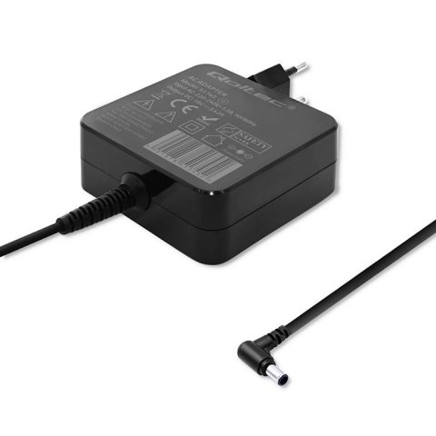 Qoltec Zasilacz sieciowy Qoltec 51745 do notebooka Asus (19 V; 3,42 A; 65W; 5.5 mm x 2.5 mm)