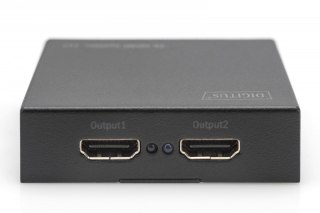 Digitus Rozdzielacz/Splitter HDMI 2-portowy, 4K 30Hz UHD 3D, HDCP 1.3, audio