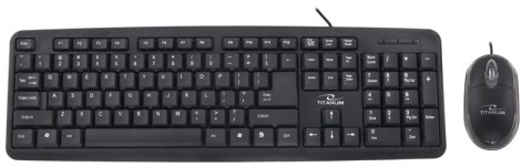 Esperanza TITANUM ZESTAW MYSZ + KLAWIATURA PRZEWODOWA USB SALEM TK106