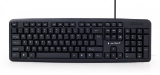 Gembird Klawiatura Standardowa USB Czarna KB-U-103