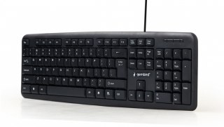 Gembird Klawiatura Standardowa USB Czarna KB-U-103