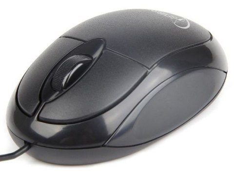 Gembird Mysz OPTO 1-SCROLL USB (MUS-U-01) Black