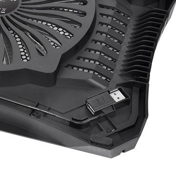 Thermaltake Podstawka chłodząca pod NB'ka - Massive V20 (10~17", 200mm Fan, LED)