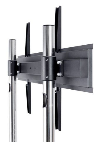 Edbak TR18 Wózek do monitorów 60-95 cali VESA 100x100 do 1000x600 80 kg 570-1810 mm