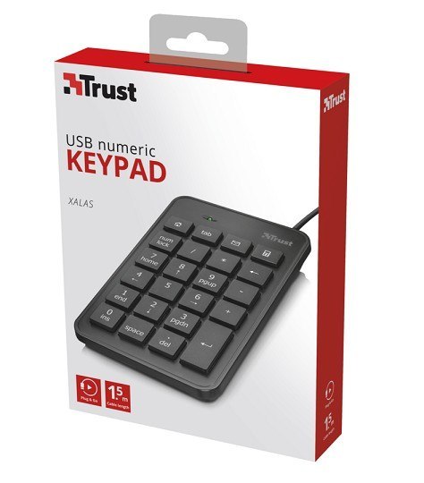 Trust Xalas USB Klawiatura numeryczna