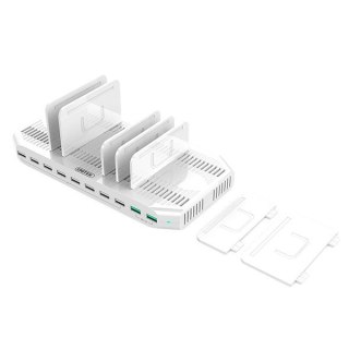 Unitek Stacja ładująca 10 x USB 160 W, QC3.0, USB-C, Y-2190