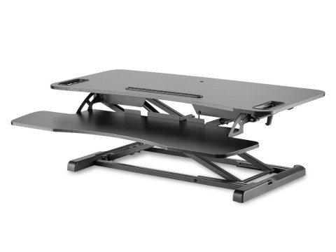 Digitus Ergonomiczna nakładka na biurko, powierzchnia robocza: 950x615x106-460mm, regulowana, czarna