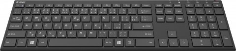 YENKEE Klawiatura bezprzewodowa Slim YKB 2000 CSBK akumulator