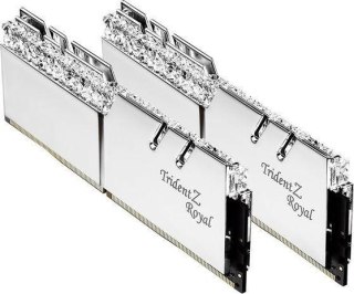 G.SKILL Pamięć do PC DDR4 32GB (2x16GB) TridentZ Royal RGB 3600MHz CL16 XMP2 Silver