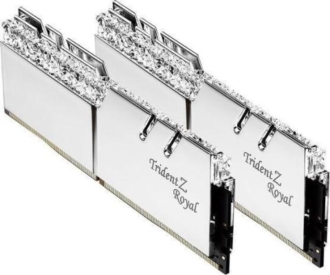 G.SKILL Pamięć do PC DDR4 32GB (2x16GB) TridentZ Royal RGB 3600MHz CL16 XMP2 Silver