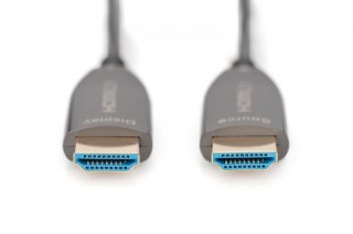 Digitus Kabel połączeniowy hybrydowy HDMI AOC | HDMI-A męski-męski | HDMI 2.1 | UHD-2 8K@60Hz | 48Gbps |HDR, eARC, HDCP 2.2, CEC | 10m