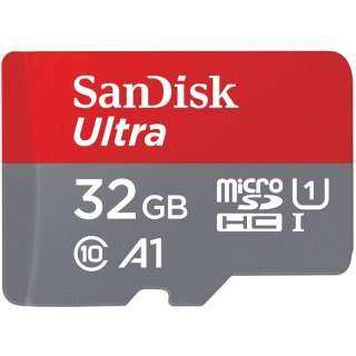 SanDisk Karta pamięci Ultra microSDHC 32GB 120MB/s A1 + Adapter SD