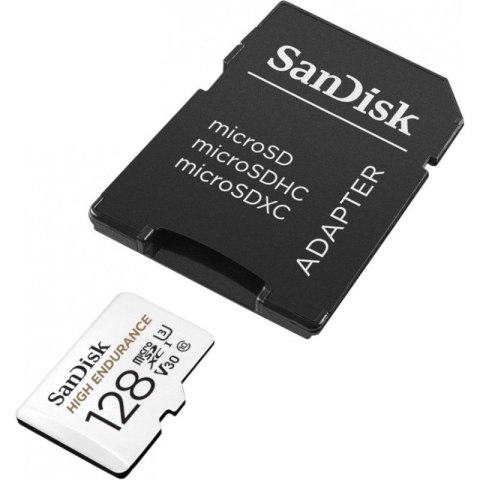 SanDisk Karta pamięci microSD High Endurance microSDXC 128GB monitoring