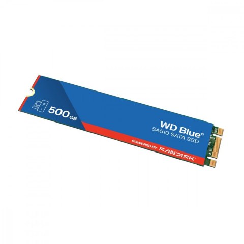 Western Digital Dysk SSD Blue SSD 500GB SA510 M.2 2280 WDS500G3B0B
