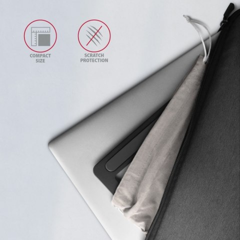 AXAGON STND-L Podstawka do laptopów aluminiowa 10-17,3", 4 regulowane kąty nachylenia