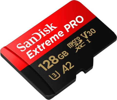 SanDisk Karta pamięci Extreme Pro microSDXC 128GB 200/90 MB/s A2 V30