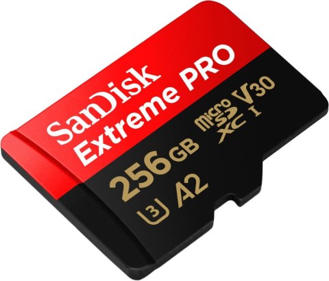 SanDisk Karta pamięci Extreme Pro microSDXC 256GB 200/140 MB/s A2 U3