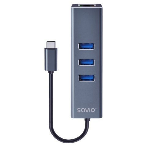 Savio HUB USB-C 3.1, AK-57