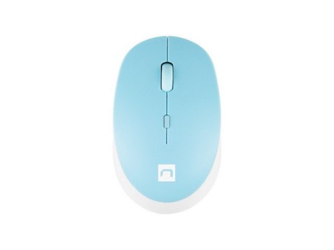 Natec Mysz bezprzewodowa Harrier 2 Bluetooth 5.1 biało-niebieska