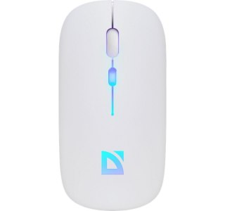 Defender Mysz bezprzewodowa silent click TOUCH MM-997 akumulator 800/1200/1600 DPI biała