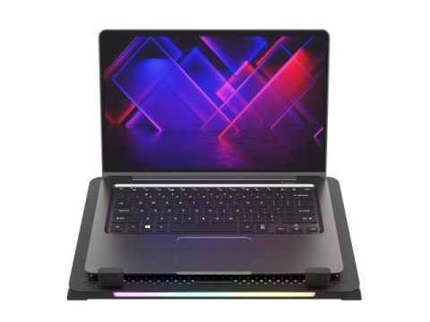 Genesis Podstawka pod notebook Genesis Oxid 450 RGB 15.6''