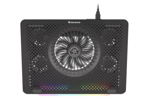 Genesis Podstawka pod notebook Genesis Oxid 450 RGB 15.6''