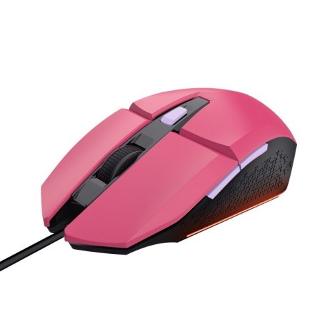 Trust Mysz gamingowa GXT109P Felox różowa