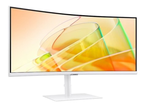 Samsung Monitor 34 cale ViewFinity S65CT VA 3440x1440 UWQHD 21:9 1xHDMI 1xDP 2xTB 4.0(90W/15W) 3xUSB 3.0 LAN 5ms 100Hz HAS głośniki zakr