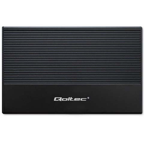 Qoltec Obudowa | Kieszeń na dysk SSD HDD 2.5 cala | SATA | USB 3.0 | Super speed 5Gb/s | 2TB | Czarna