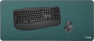 YENKEE Podkładka pod klawiaturę i mysz XXL YPM 9040 Zielona