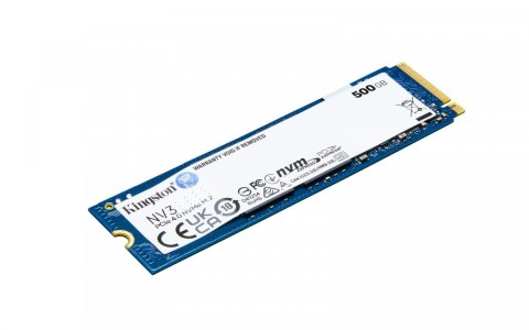 Kingston Dysk SSD NV3 500GB M.2 2280 PCI-e 4.0 NVMe 5000/3000