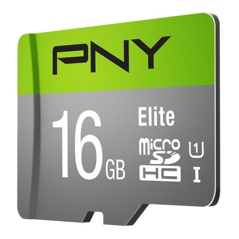 PNY Karta pamięci microSDHC Elite 16GB P-SDU16GU185GW-GE