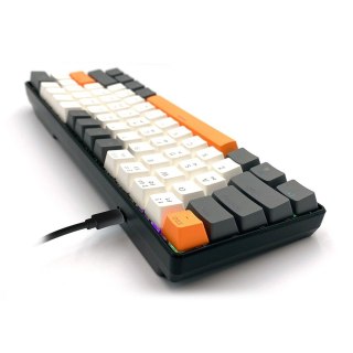 Media-Tech Klawiatura mechaniczna 60% ZONE 61 MT1258 (Przełączniki - RED)
