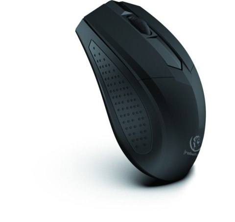Rebeltec Mysz przewodowa optyczna Focus USB, 1200DPI 3 przyciski i rolka, 125Hz, 1.8m