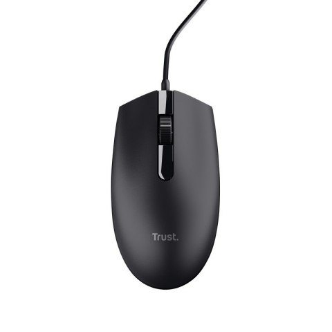 Trust Mysz przewodowa TM-101 eco czarna