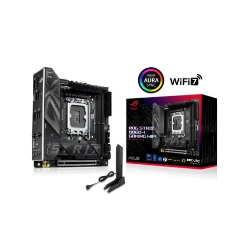 Asus Płyta główna ROG STRIX B860-I GAMING WIFI s1851 4DDR5 TB ITX