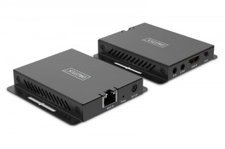 Digitus Przedłużacz/Extender HDMI 4K120Hz 40m po skrętce HDCP 2.3 IR EDID (zestaw)