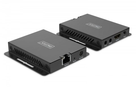 Digitus Przedłużacz/Extender HDMI 4K120Hz 40m po skrętce HDCP 2.3 IR EDID (zestaw)