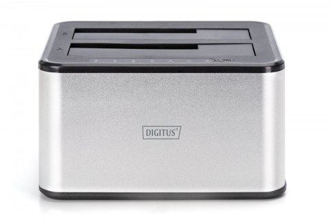 Digitus Stacja dokująca USB 3.0 Super Speed do 2x SSD/HDD 2.5/3.5" SATA III max.2x20TB z funkcją klonowania