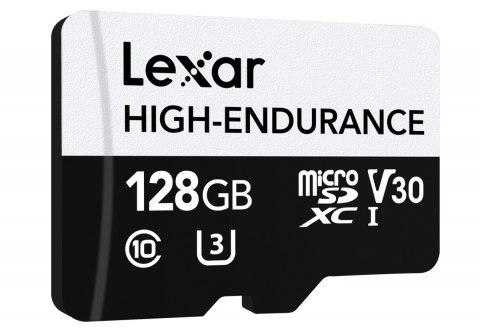 Lexar Karta pamięci microSD High Endurance 128GB C10 A1 U1 V30 100/45MB/s