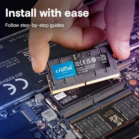 Crucial Pamięć do notebooka DDR5 SODIMM 64GB(1*64)/5600 CL46