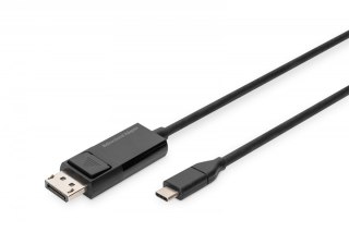 Digitus Kabel adapter USB Typ C/DisplayPort dwukierunkowy 8K 30Hz 2m