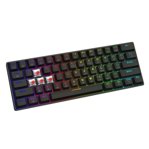 Savio Klawiatura mechaniczna BLACKOUT X2 OUTEMU Red, Hot Swap