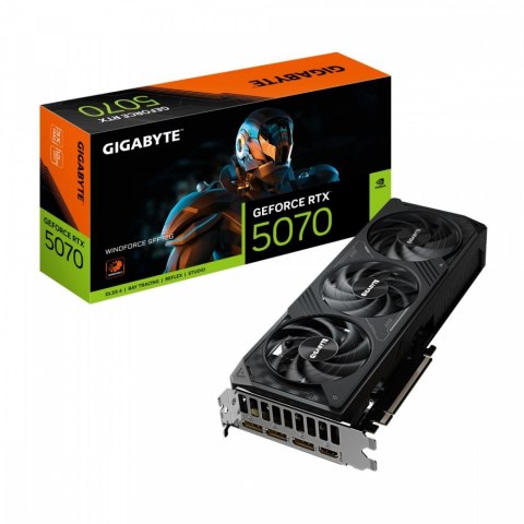 Gigabyte Karta graficzna GeForce RTX 5070 WINDFORCE SFF 12G 192BIT GDDR7 3DP/HDMI